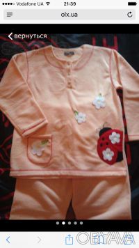 Продам пижамку нежного персикового цвета. Отличный турецкий домашний текстиль, п. . фото 3