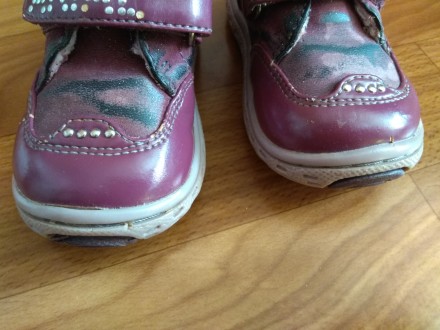 Утепленные ботиночки ARIAL на размер 19, полная длина стельки 12см, но на ножку . . фото 6