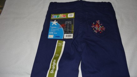 Классные стрейчевые джинсы от LUPILU®
для девочки р.104 германского торгового д. . фото 6