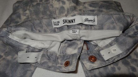 Джинсы Skinny ,размер 3-4 года, рост 104 см, производитель Denim & Co., одеты 2 . . фото 5