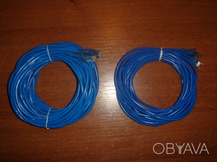 Патч-корд Сетевой кабель для интернета .
Подключение RJ-45/RJ-45
Любой метраж . . фото 1
