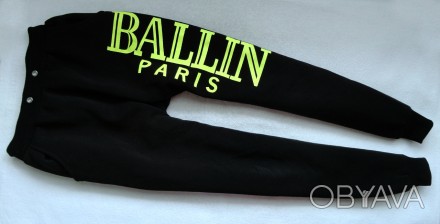 Утепленные фирменные штаны от эксклюзивного бренда премиум-класса BALLIN на возр. . фото 1