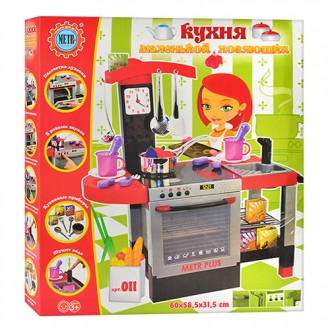 Детский игровой набор «Кухня » с посудкой, аксессуарами и звуками. Этот замечате. . фото 3