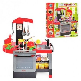 Детский игровой набор «Кухня » с посудкой, аксессуарами и звуками. Этот замечате. . фото 4