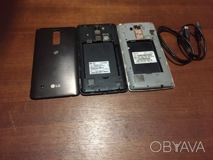 Лот из 2 телефонов: 1-LG G stylo( нету батарейки и задней крышки ,состояние идеа. . фото 1