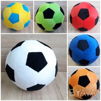 Мягкая игрушка Мяч футбольный

Игрушка ручной работы изготовлена из плюша, нап. . фото 1