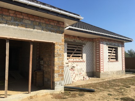 Продам участок с не достроенным домом г. Олешки, полная реконструкция 2018 года.. . фото 5