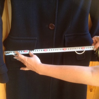 Шерстяное, кашемировое утеплённое пальто Bellandi Италия. Размер Европейский 34 . . фото 10