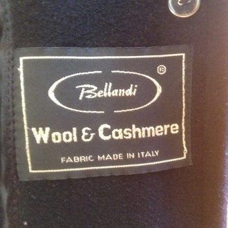 Шерстяное, кашемировое утеплённое пальто Bellandi Италия. Размер Европейский 34 . . фото 7