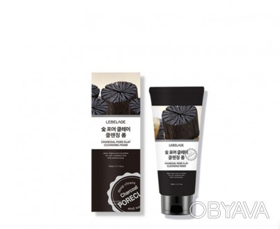 Угольная пенка от корейского бренда Lebelage Charcoal Pore Clay Cleansing создан. . фото 1