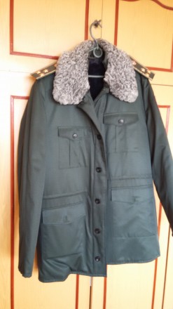 Нова формена куртка ,з каракулевим коміром(знімається) та натуральною цегейкою (. . фото 2