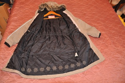 Тепле, легке, зимове пальто з мембраною waterproof, довжина до middle. . фото 4