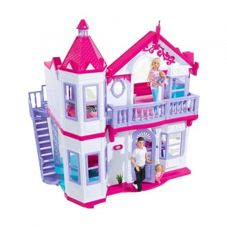 Прекрасный двухэтажный дом для куклы Штеффи! 

Здесь есть все, что необходимо . . фото 3