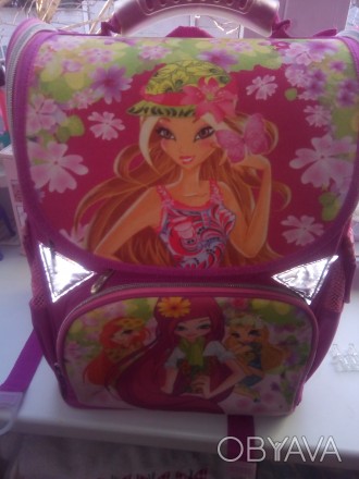 Рюкзак ранец школьный бу в хорошем состоянии тля девочки. . фото 1