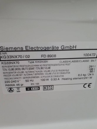 Предлагаем холодильник известной и надежной фирмы, привезенный из Германии
Высо. . фото 8