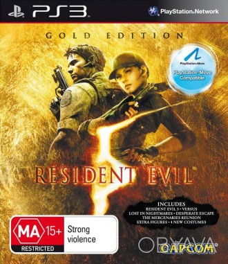 Продам диск для Sony PlayStation 3 - Resident Evil 5 Gold Edition 

Оригинальн. . фото 1