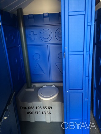 Туалетные кабины производятся из высокопрочного платика, устойчивого к резким пе. . фото 1