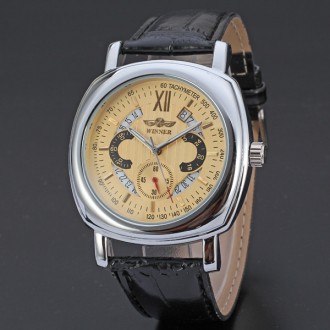 Стильные, оригинальные механические часы от ТМ WINNER.

Код товара: 10140

О. . фото 4