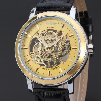 Стильные и оригинальные часы от ТМ WINNER.

Характеристики
* бренд: WINNER
*. . фото 3