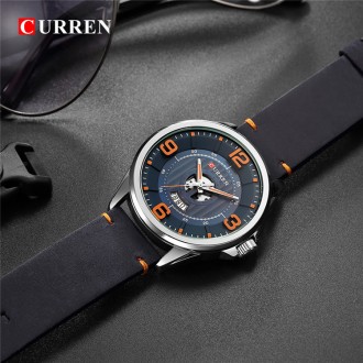 Оригинальные и стильные кварцевые мужские наручные часы от ТМ CURREN.

Характе. . фото 4