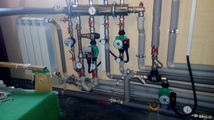 Проектирование монтаж систем отопления, водоснабжения, канализации и вентиляции . . фото 8