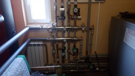 Проектирование монтаж систем отопления, водоснабжения, канализации и вентиляции . . фото 6