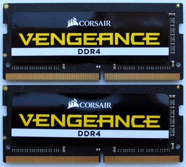 Продаю оперативную память для ноутбука Corsair Vengeance 16 GB SO-DIMM DDR4 2400. . фото 2