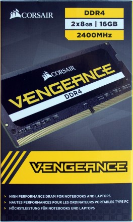 Продаю оперативную память для ноутбука Corsair Vengeance 16 GB SO-DIMM DDR4 2400. . фото 4
