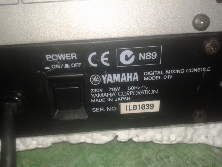 Продам цифровий пульт Yamaha 01v. Пульт привезвний з Європи в ідеальному стані я. . фото 11