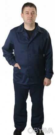 Куртка прямого силуэта с центральной сквозной застежкой на пуговицах ( на 5 пуго. . фото 1