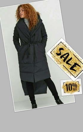 Стильное Крутое  теплое пальто!  наполнитель эко силикон 200 зима до -10%. засте. . фото 6