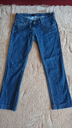 Прямые джинсы на низкой посадке, плотные на осенне-зимний период, производство И. . фото 4
