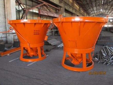 Черниговский механический завод изготавливает бадьи для бетона различных констру. . фото 2