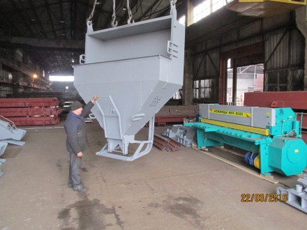Черниговский механический завод изготавливает бадьи для бетона различных констру. . фото 8