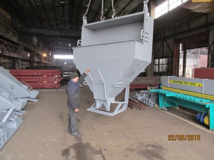 Черниговский механический завод изготавливает бадьи для бетона различных констру. . фото 9