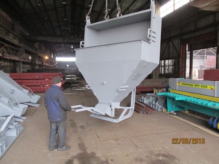 Черниговский механический завод изготавливает бадьи для бетона различных констру. . фото 10