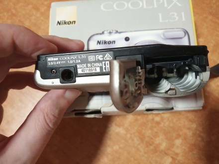 Nikon Coolpix L31, техническое состояние отличное, полностью без глюков. Корпус . . фото 7