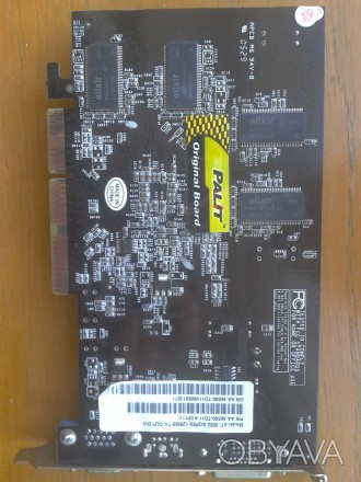 ATI Radeon 9550 AGP8X 128MB TV-OUT DVI.
Производитель	PALIT
Графический процес. . фото 1