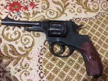 Продам револьвер Наган под патрон флобера, самый мощный из оружейной стали револ. . фото 2