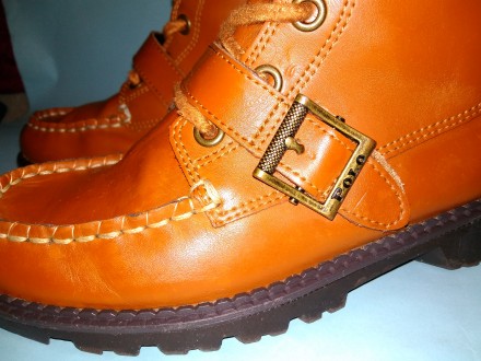 Стильные демисезонные ботинки от известного бренда Ralph Lauren.Оригинал. Модель. . фото 7