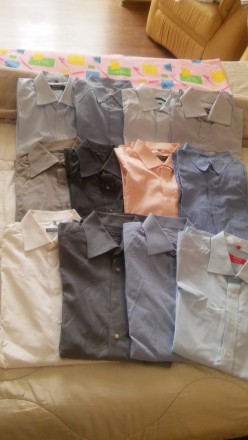 Фирменные рубашки из гардероба европейского дипломатического работника.Размер 48. . фото 4