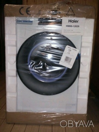 Доброго дня. 
     Нова пральна машина Haier HW60-12829, щойно привезена із Пол. . фото 1