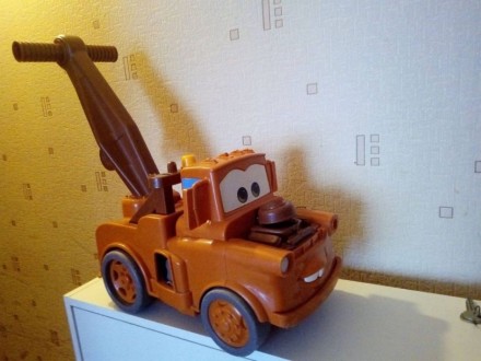 Disney Pixar Cars 2 Bubble Mater Машина каталка, пускает пузыри. Состояние хорош. . фото 2