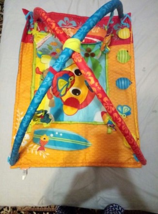 Оригинальный детский развивающий коврик Infantino США в очень хорошем состоянии,. . фото 3