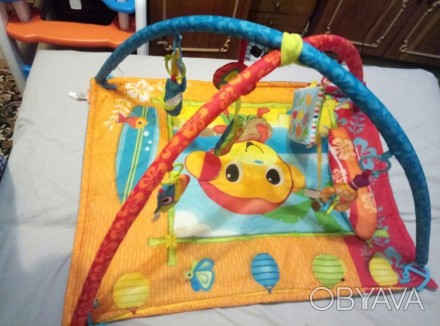 Оригинальный детский развивающий коврик Infantino США в очень хорошем состоянии,. . фото 1
