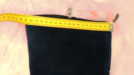Продам стильные женские сапоги из натурального замша насыщенного синего цвета из. . фото 8
