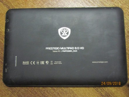 Планшет Prestigio multipad 8.0 HD PMP5588C.  Зависает на заставке, дальше не зап. . фото 3