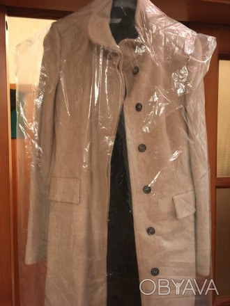 Новое пальто ZARA светло-бежевого цвета, шерсть, размер М. Цена 1500 Грн. Тел 09. . фото 1