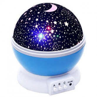 Круглый вращающийся ночник проектор звездного неба Star Master прекрасный подаро. . фото 3