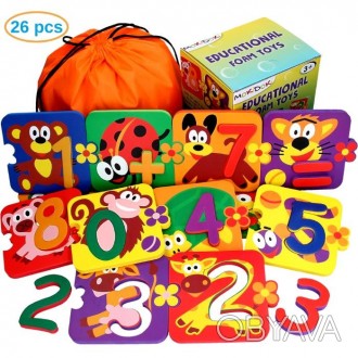 Лучший набор игрушек для изучения цифр. Эти игрушки для детей могут помочь в раз. . фото 1
